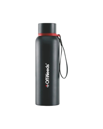 Borosil Hydra Trek Bottle- Black- 700ml